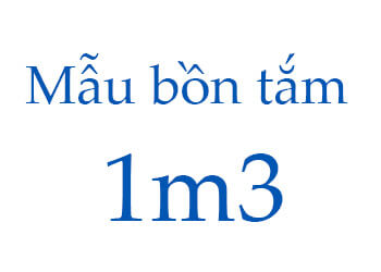 Top mẫu bồn tắm 1m3 đẹp, tiết kiệm diện tích cho gia đình Việt