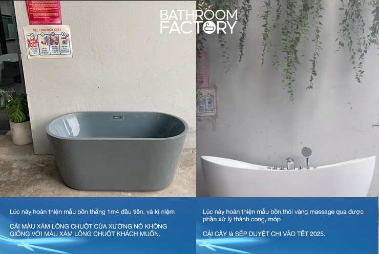 Bức Tường Kiếm Tiền Tỷ Và Nỗi Lòng Của Xưởng Bồn Tắm Chân Chính